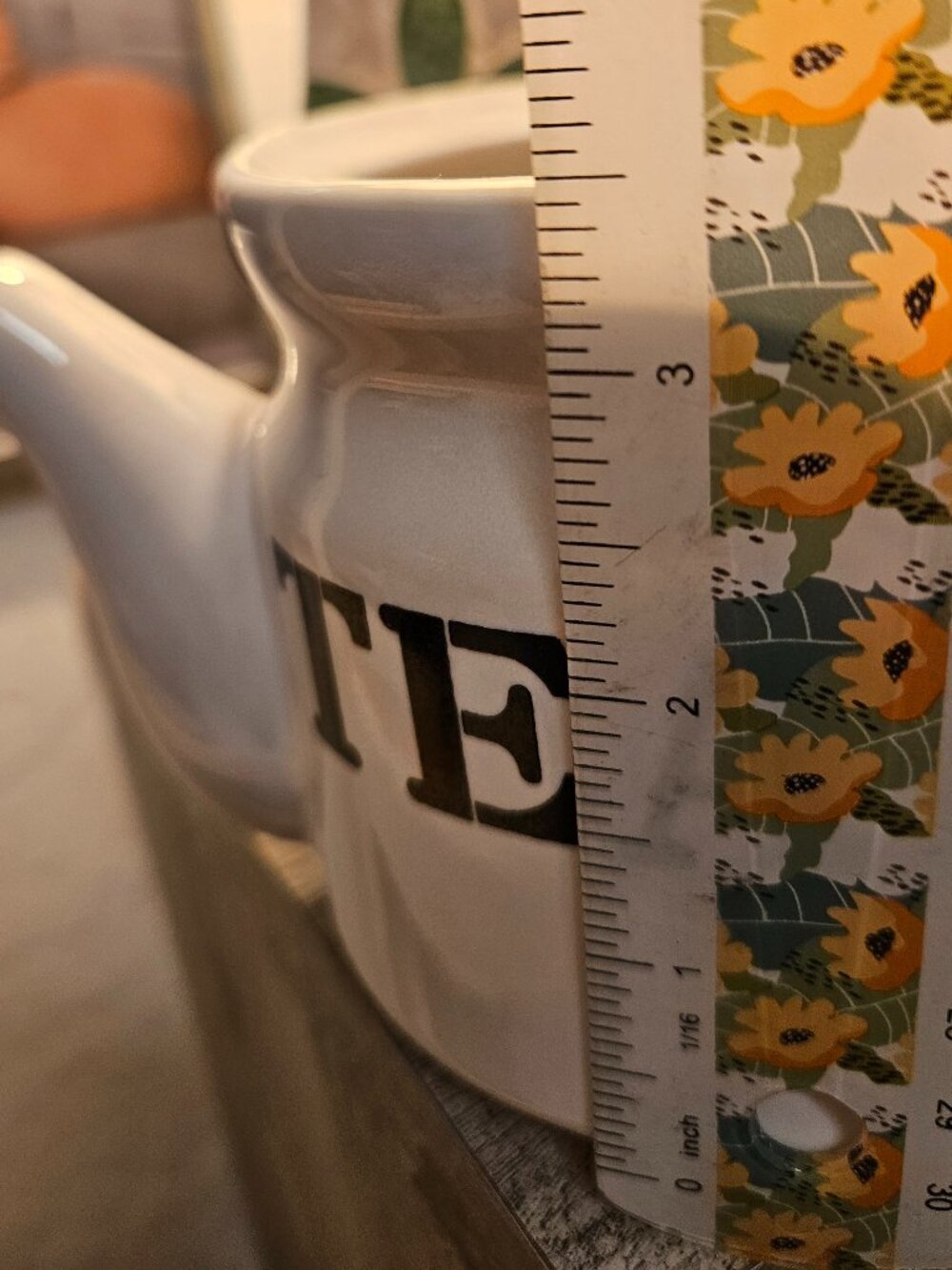 EP Excellent Porcelain "Tea for 2" Ceramic White Teapot - Picture 5 of 9